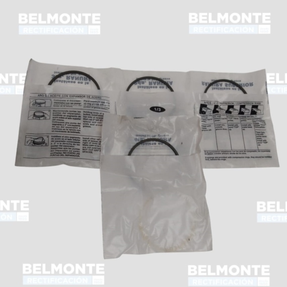 Juego de Aros Cromo Perfect Circle Compresor Mercedez Benz