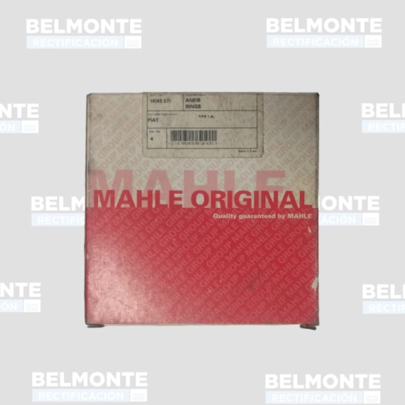 Juego de Aros Cromo Mahle Fiat Tipo 1.4