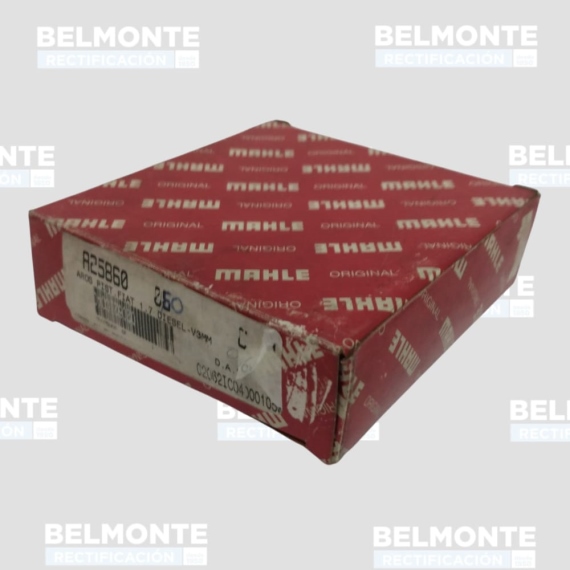 Juego de Aros Cromo Mahle Fiat 1.7 Diesel