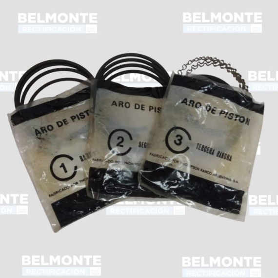 Juego de Aros Cromo Thompson Fiat  128 / 1300