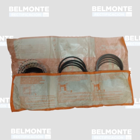 Juego de Aros Cromo Cofap Chevrolet 4 Bancadas