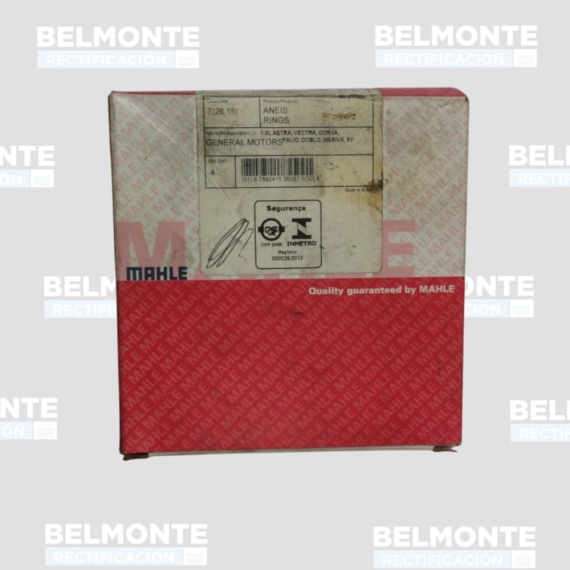 Juego de Aros Cromo Mahle 1.8 Astra / Vectra / Meriva 8v